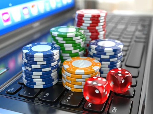 Live dealer studio with professional croupier at baccarat table